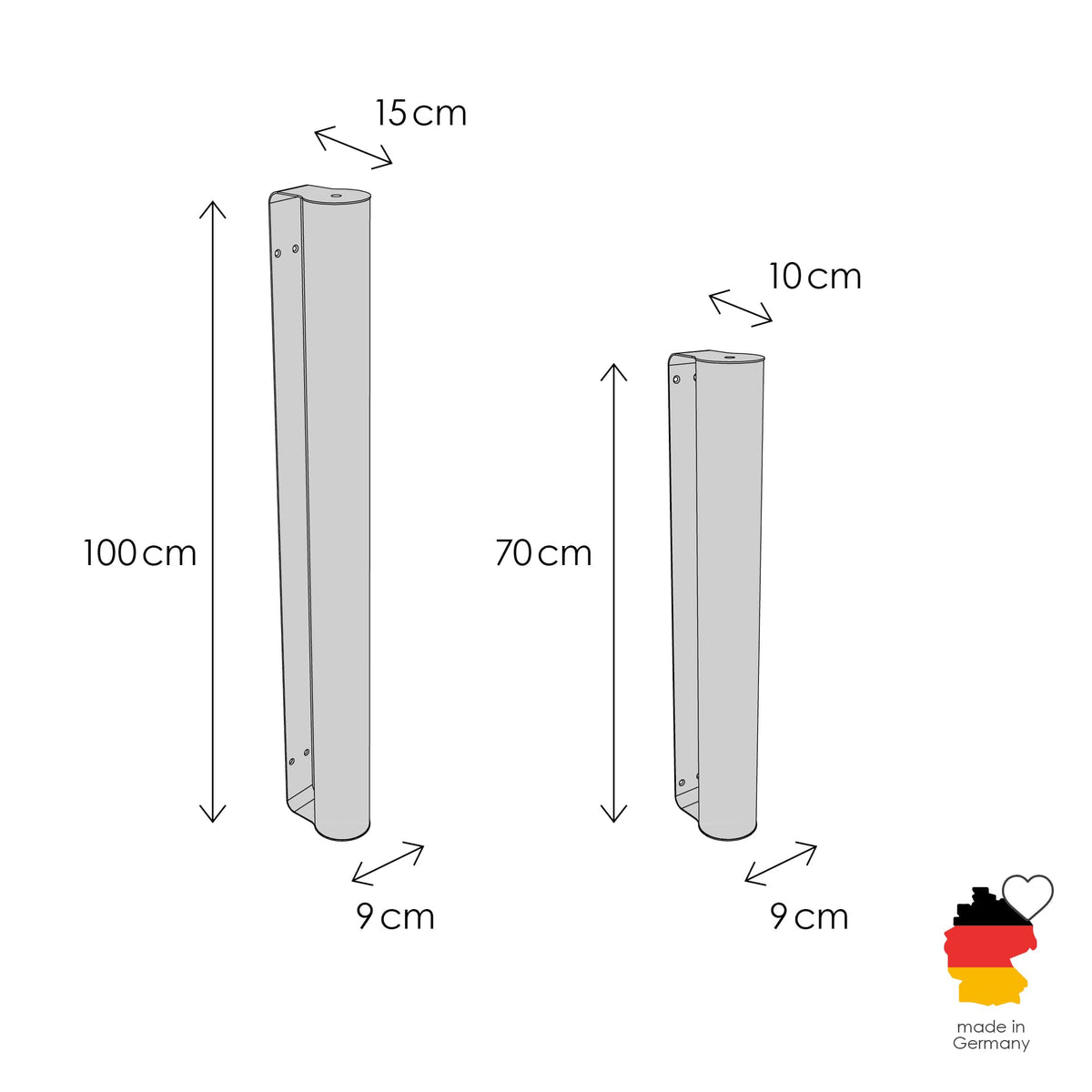 Abmessungen Kratzstamm CATWALK