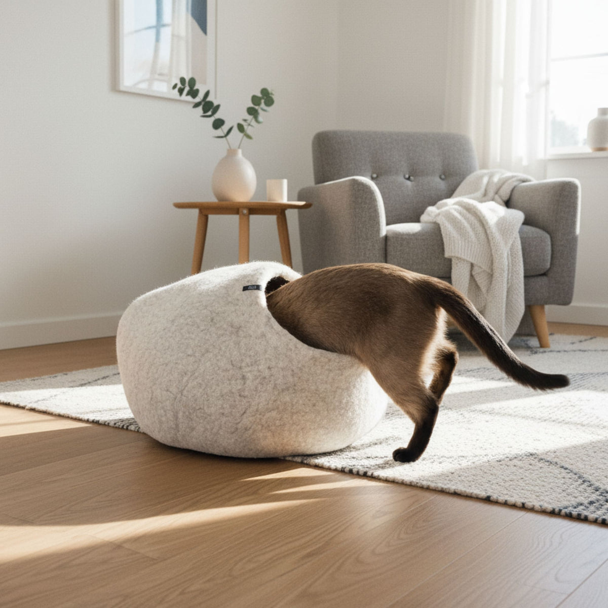 PEBBLE Viltgrot voor katten