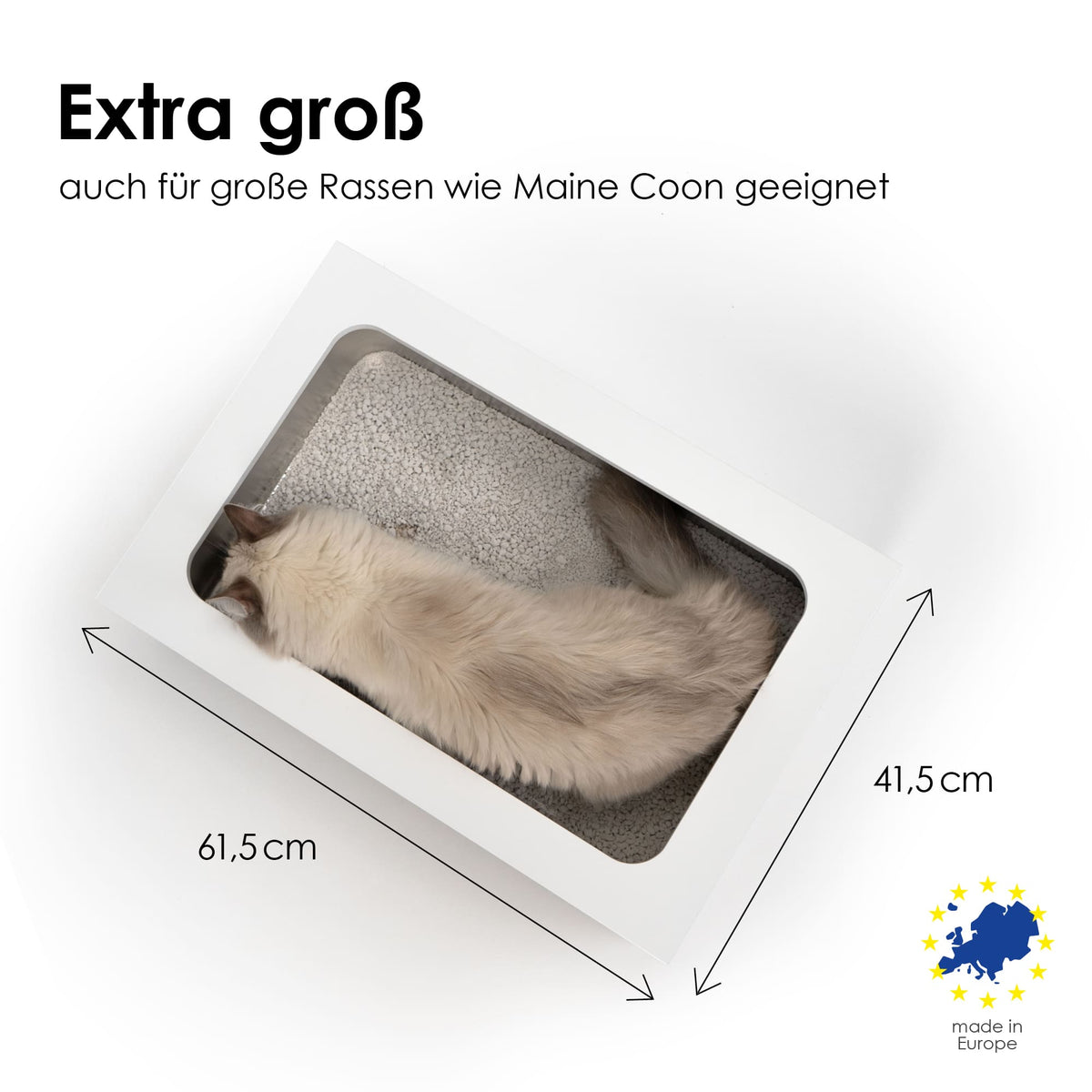 extra großes Katzenklo