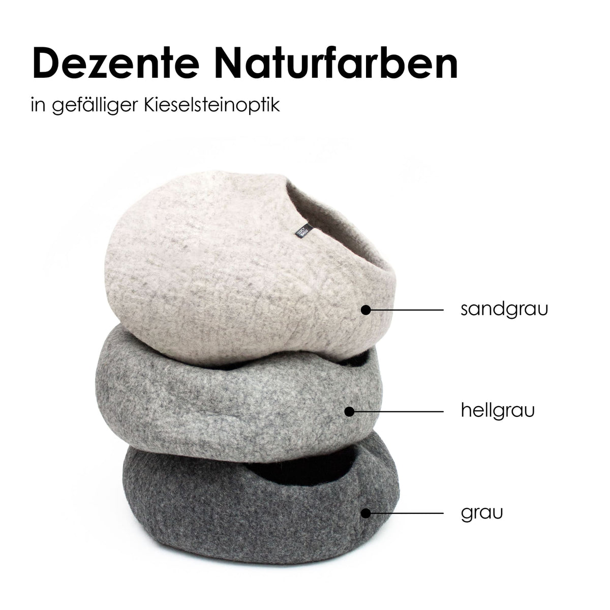 PEBBLE Viltgrot voor katten