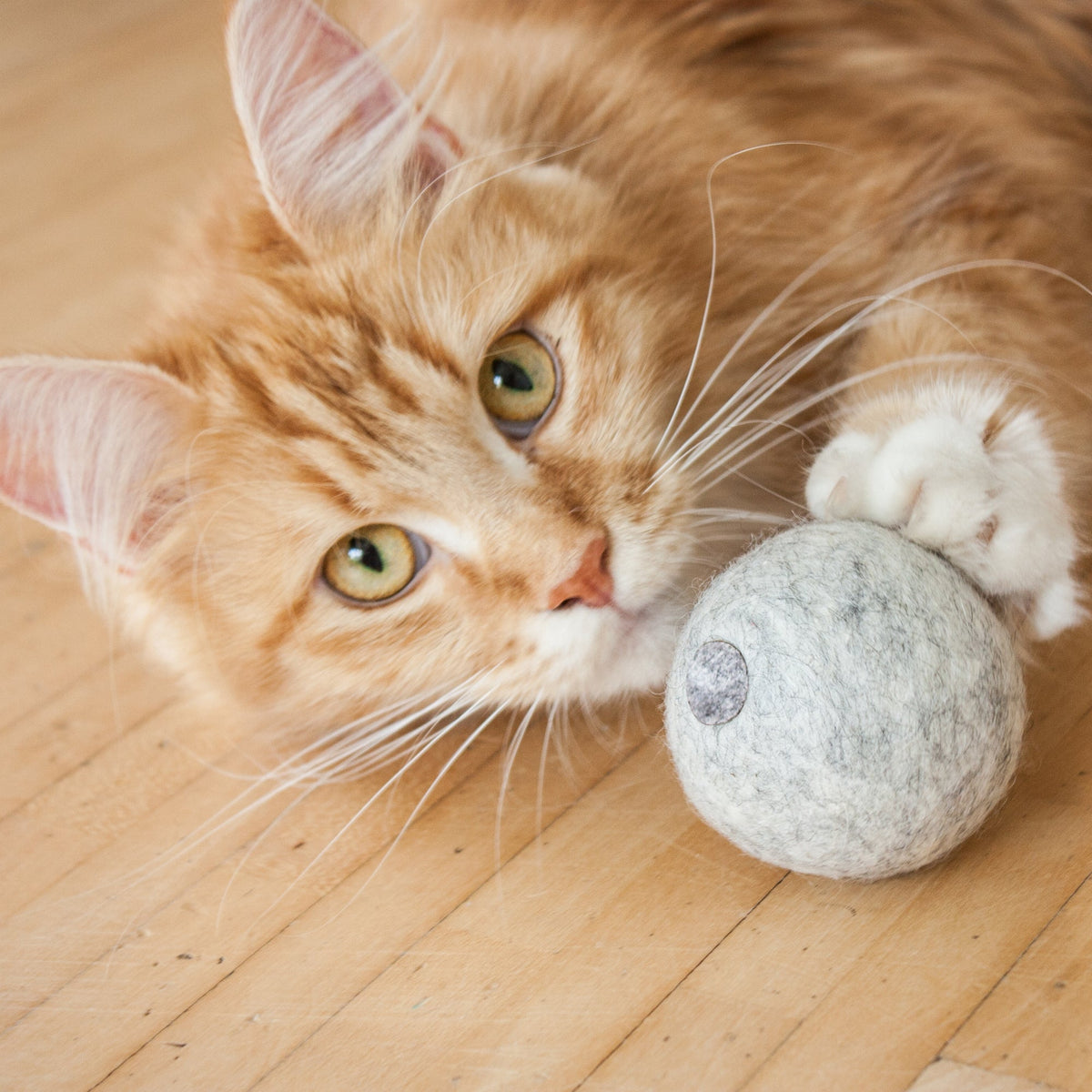 MINT BALL Filzball mit Katzenminze - LucyBalu